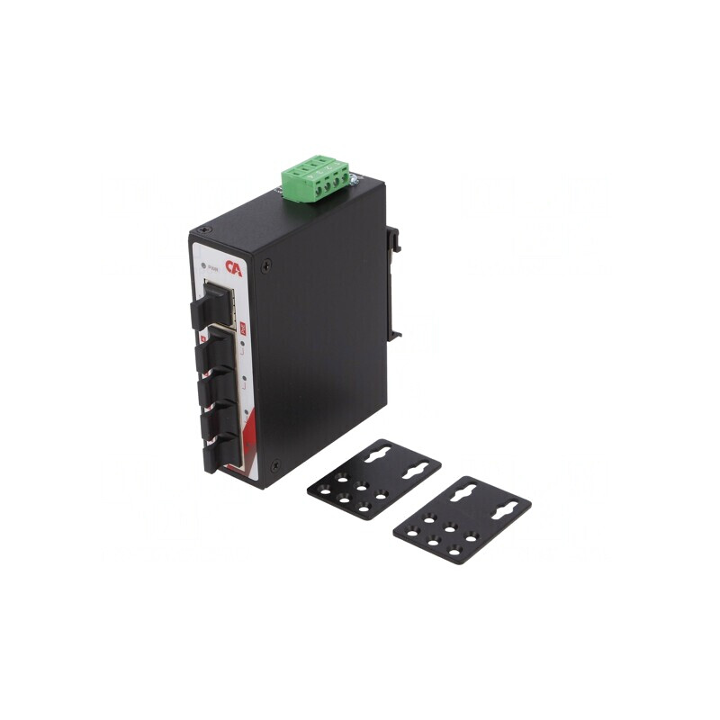 Switch PoE Ethernet Neadministrabil 5 Porturi 48-55VDC | Electronic-mag.ro | Componente Electronice