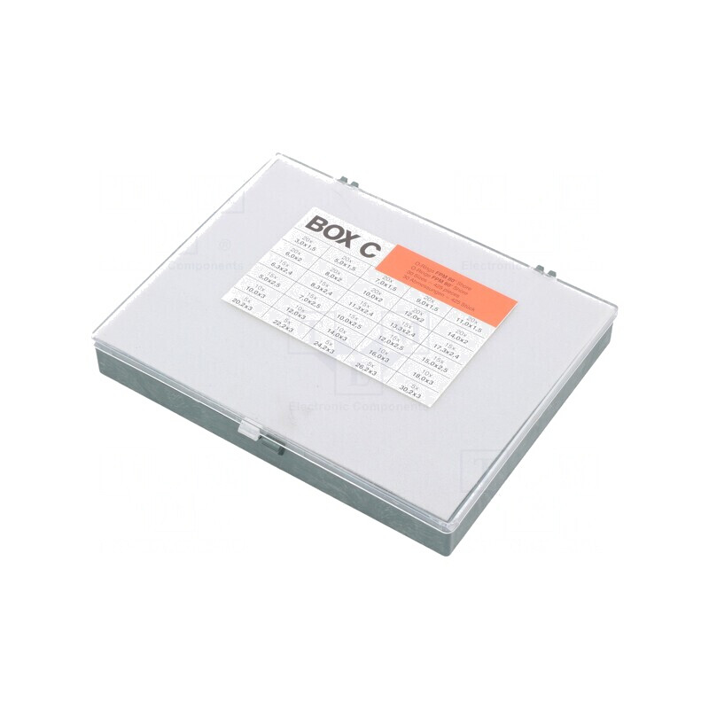 Set 425 O-ring-uri FPM Țol și Metric | Electronic-mag.ro | Componente Electronice