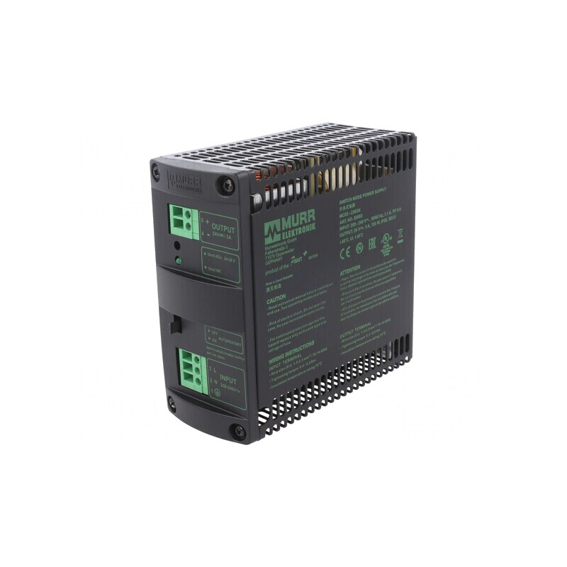 Alimentator 120W 24VDC 5A pentru şină DIN | Electronic-mag.ro | Componente Electronice