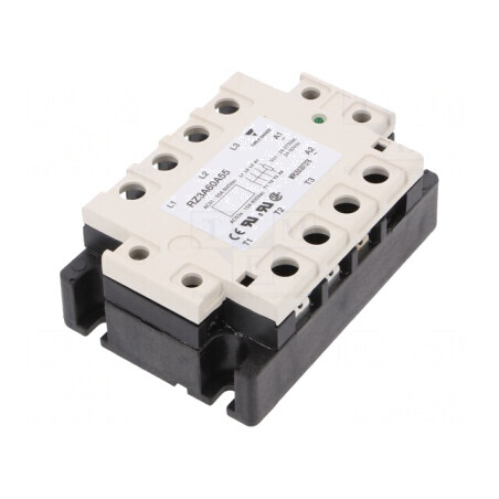 Releu semiconductor 55A 3-fazat 42-660VAC | Electronic-mag.ro | Componente Electronice