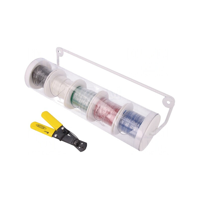 Cablu HookUp Wire litat Cu 24AWG PVC 1kV 30,5m 5 role | Electronic-mag.ro | Componente Electronice Cablu HookUp Wire litat Cu 24AWG PVC 1kV 30,5m 5 role | Electronic-mag.ro | Componente Electronice