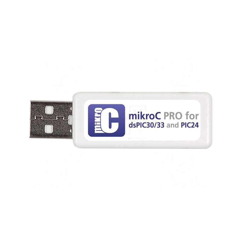 Compilator C USB Dongle License pentru dsPIC30/33, PIC24, mikroC PRO | Electronic-mag.ro | Componente Electronice