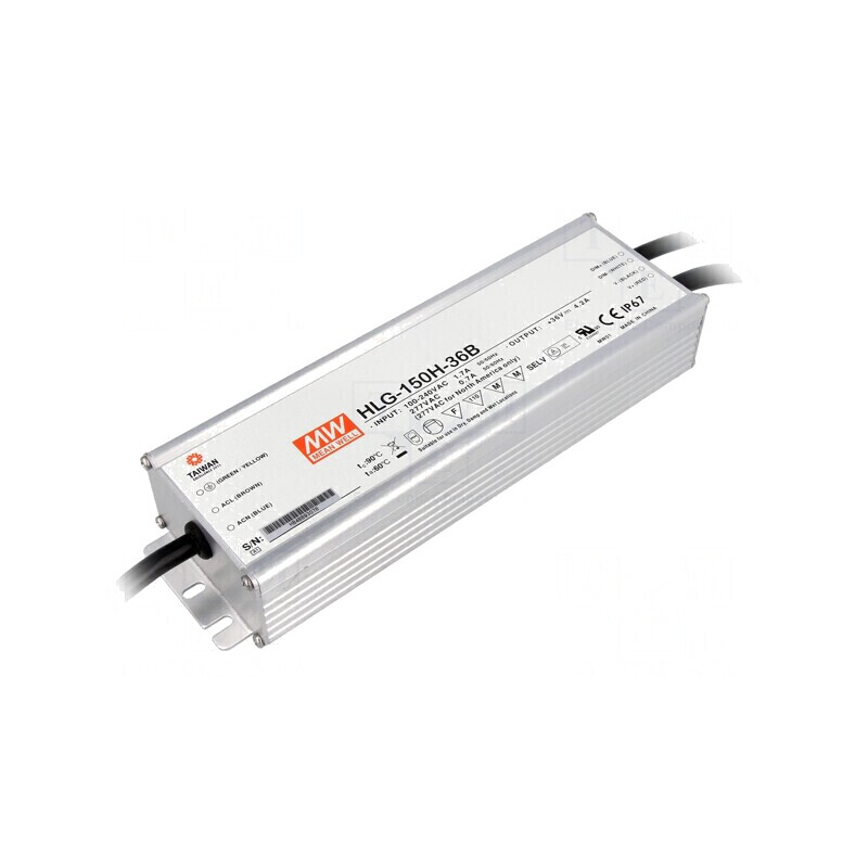 Alimentator LED 151W 36V 4,2A IP67 | Electronic-mag.ro | Componente Electronice Alimentator LED 151W 36V 4,2A IP67 | Electronic-mag.ro | Componente Electronice