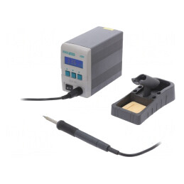 Stație de lipit 90W 80-480°C ESD LCD QUICK 202D | Electronic-mag.ro | Componente Electronice