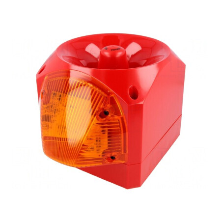 Sirenă Luminoasă și Acustică 10-60VDC | Electronic-mag.ro | Componente Electronice