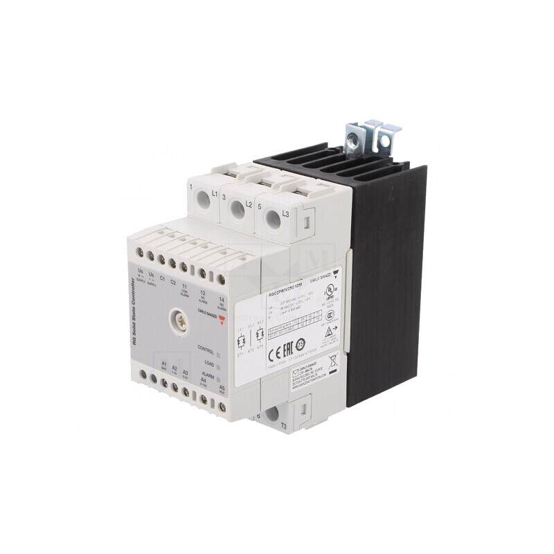 Releu Semiconductor 25A 180-660VAC 3-Fazat IP20 | Electronic-mag.ro | Componente Electronice