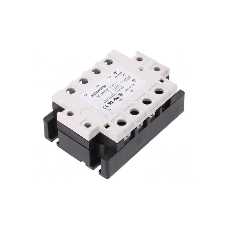 Releu Semiconductor 55A 3-Fazat 24-440VAC | Electronic-mag.ro | Componente Electronice