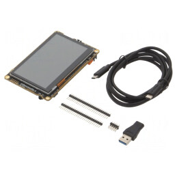 Afișaj TFT 4,3" 480x272 cu Controler în MCU MIKROMEDIA 4 pentru TIVA Capacitiv | Electronic-mag.ro | Componente Electronice