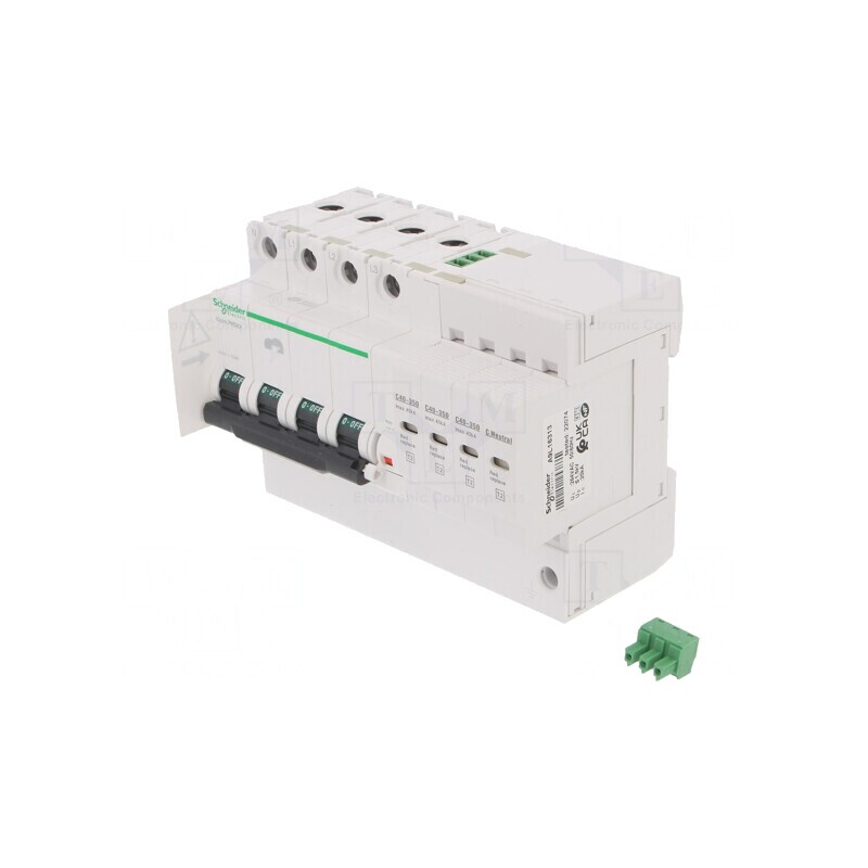 Limitator de Supratensiuni Tip 2 3 Poli pentru Șină DIN | Electronic-mag.ro | Componente Electronice