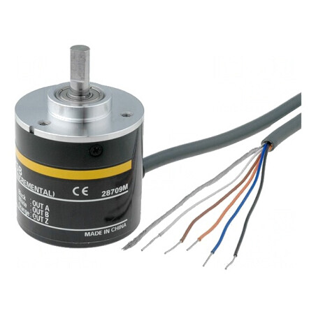 Encodor Incremental 12-24VDC 100imp/rotație | Electronic-mag.ro | Componente Electronice