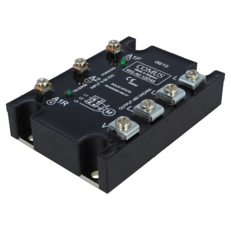 Releu Semiconductor 45A 48-480VAC WGA0 WGA012D45 | Electronic-mag.ro | Componente Electronice