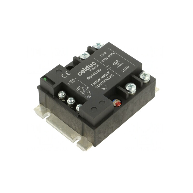 Releu semiconductor 1-fazat 40A 115÷265VAC 0÷5VDC | Electronic-mag.ro | Componente Electronice