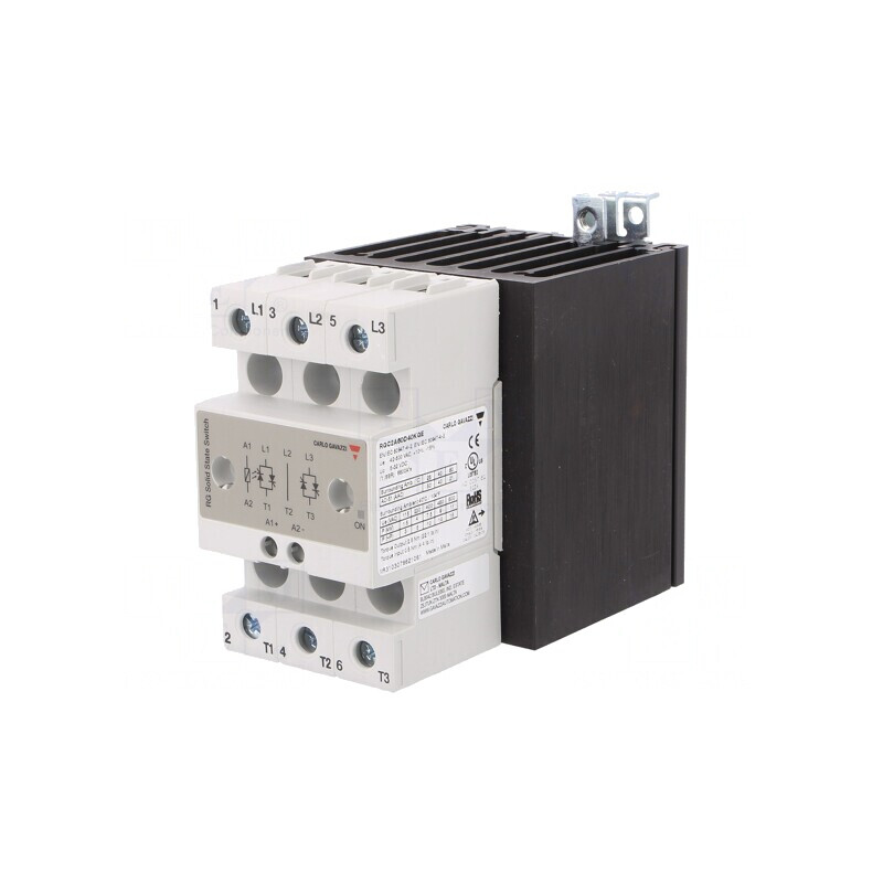 Releu semiconductor 40A 3-fazat 42-660VAC | Electronic-mag.ro | Componente Electronice