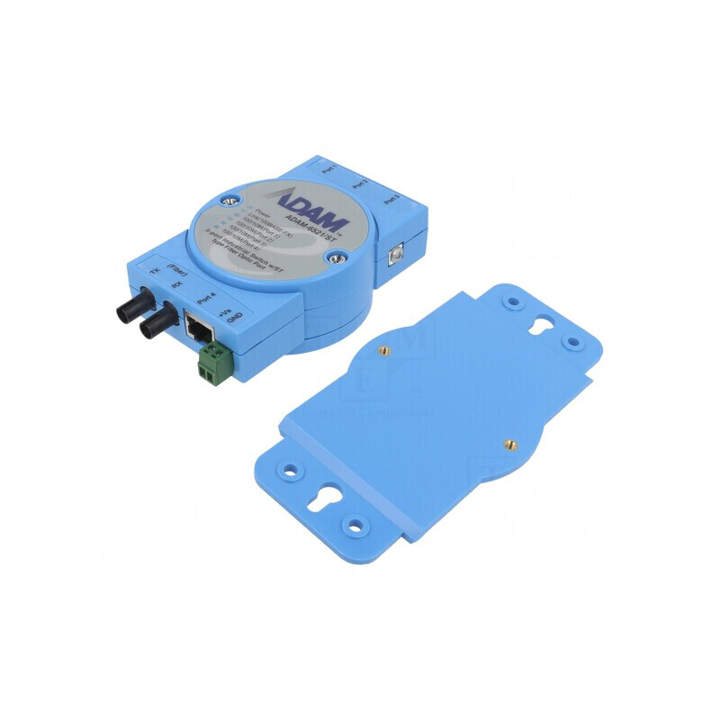 Switch Ethernet neadministrabil 5 porturi 10-30VDC | Electronic-mag.ro | Componente Electronice