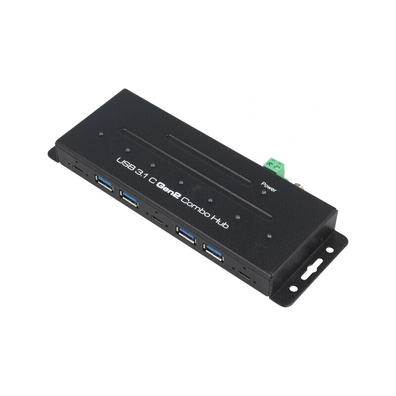 Hub USB Industrial 3.1 pe Blat 10Gbps PnP | Electronic-mag.ro | Componente Electronice Hub USB Industrial 3.1 pe Blat 10Gbps PnP | Electronic-mag.ro | Componente Electronice