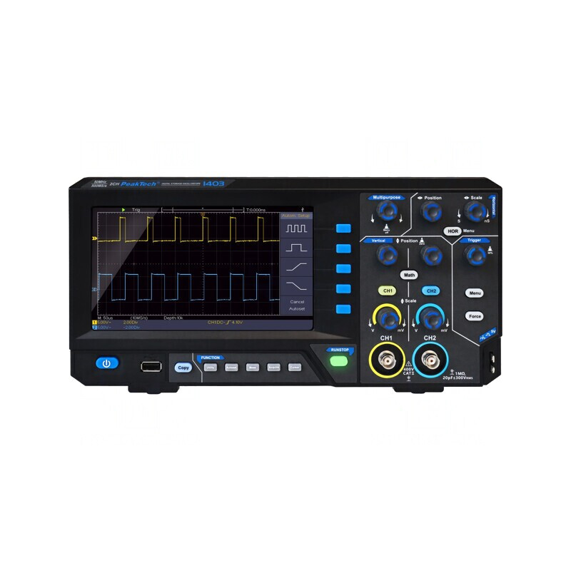 Osciloscop Digital 2 Canale 50MHz 500Msps 7" LCD TFT | Electronic-mag.ro | Componente Electronice Osciloscop Digital 2 Canale 50MHz 500Msps 7" LCD TFT | Electronic-mag.ro | Componente Electronice