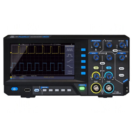 Osciloscop Digital 2 Canale 50MHz 500Msps 7" LCD TFT | Electronic-mag.ro | Componente Electronice