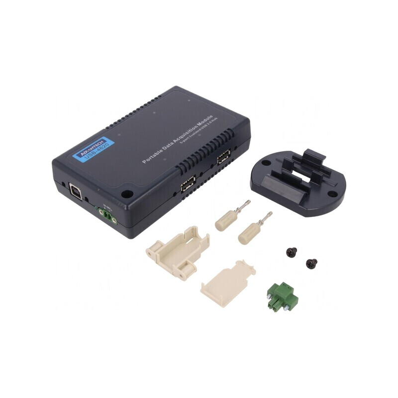 HUB USB pentru șină DIN 12Mbps USB 2.0 x5 | Electronic-mag.ro | Componente Electronice