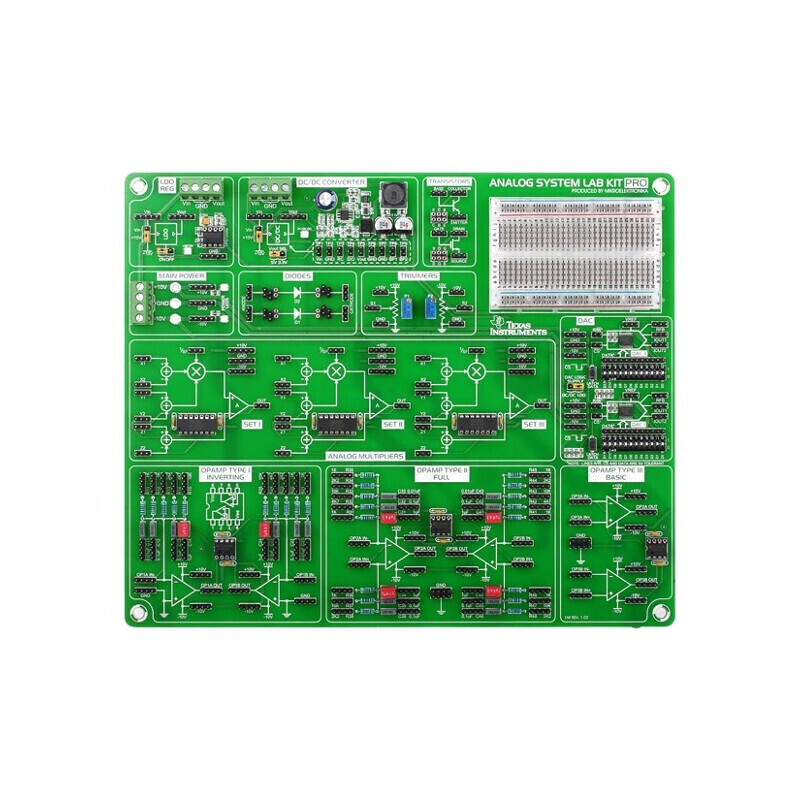 Kit Dezvoltare Circuite Analogice - Analog System Lab Kit Pro | Electronic-mag.ro | Componente Electronice Kit Dezvoltare Circuite Analogice - Analog System Lab Kit Pro | Electronic-mag.ro | Componente Electronice