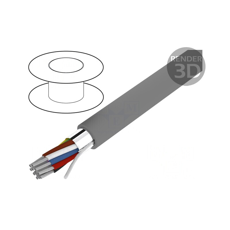 Cablu ecranat Alpha Essential PVC 15x22AWG Al-PET 1299/15C | Electronic-mag.ro | Componente Electronice Cablu ecranat Alpha Essential PVC 15x22AWG Al-PET 1299/15C | Electronic-mag.ro | Componente Electronice