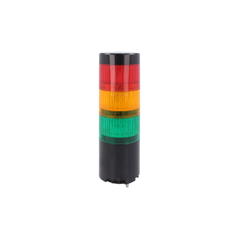 Semnalizator LED Coloană Roșu/Ambră/Verde | Electronic-mag.ro | Componente Electronice