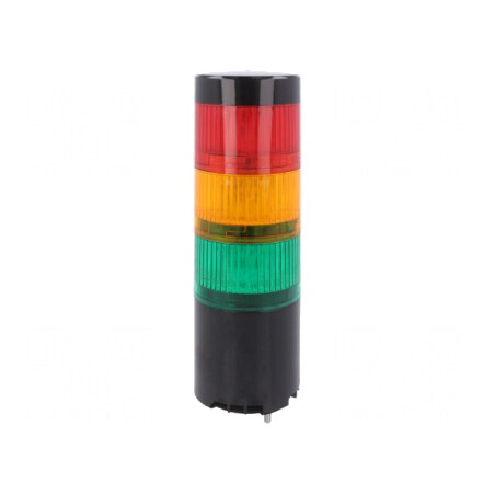 Semnalizator LED Coloană Roșu/Ambră/Verde | Electronic-mag.ro | Componente Electronice