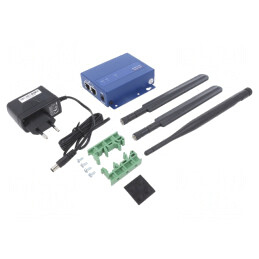 Router 4G LTE 5-18VDC Metalic 93x90x27mm ICR-1601W | Electronic-mag.ro | Componente Electronice