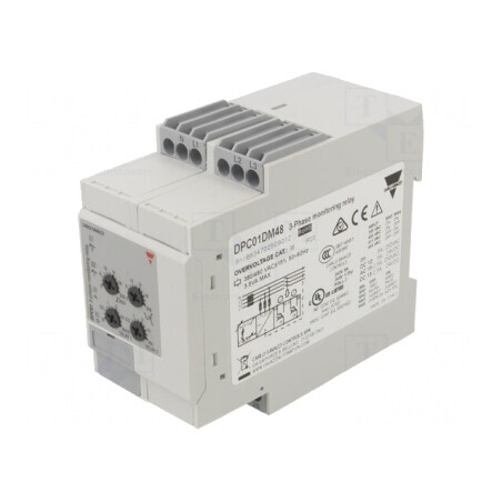 Releu Monitorizare Tensiune DIN IP20 | Electronic-mag.ro | Componente Electronice