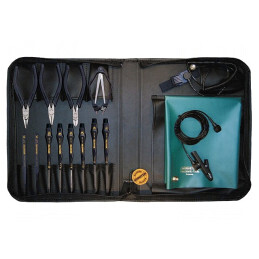 Set Utilizare Generală ESD cu Geantă 12 Bucăți | Electronic-mag.ro | Componente Electronice