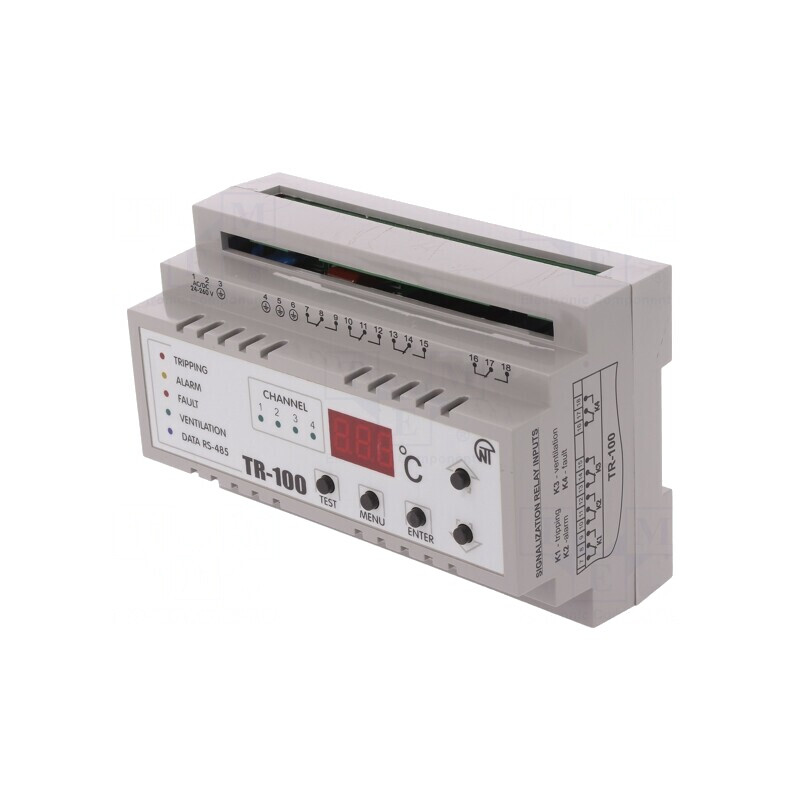 Regulator Temperatură TR-100 24-260V 139x63x90mm | Electronic-mag.ro | Componente Electronice