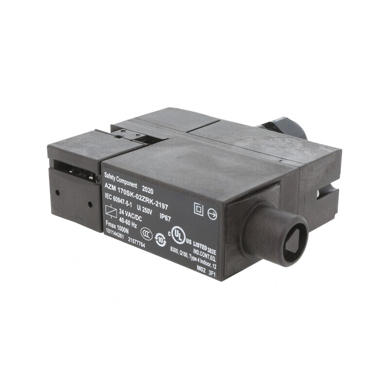 Întrerupător de Siguranță cu Blocare AZM 170 NC x2 IP67 | Electronic-mag.ro | Componente Electronice