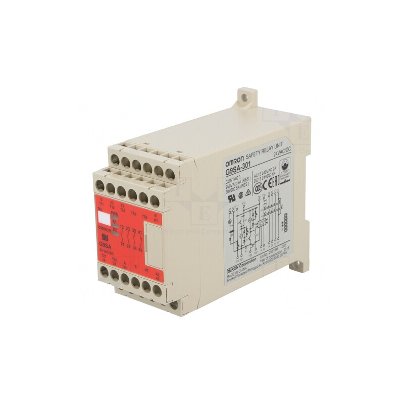 Releu de Siguranță G9SA 24VAC/DC 2IN | Electronic-mag.ro | Componente Electronice