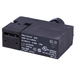 Întrerupător de siguranță cu blocare AZM 170 NC NO IP67 24VAC/DC | Electronic-mag.ro | Componente Electronice