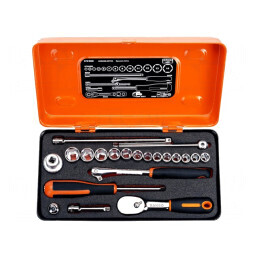 Set chei tubulare hexagonale 1/4 | Electronic-mag.ro | Componente Electronice