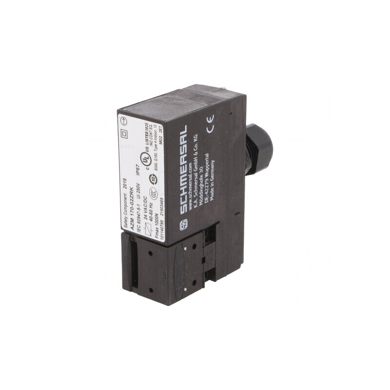 Întrerupător de siguranță cu blocare AZM 170 NC IP67 24V | Electronic-mag.ro | Componente Electronice