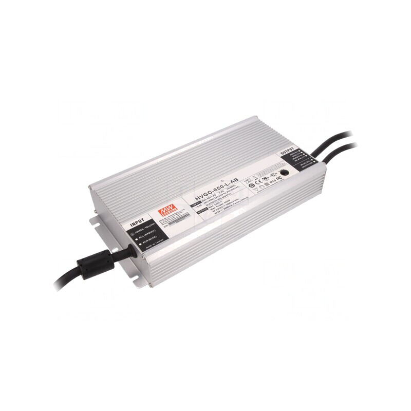 Alimentator LED 650W IP67 1400-3500mA | Electronic-mag.ro | Componente Electronice