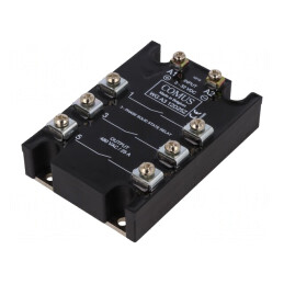 Releu Semiconductor 25A 3-Fazat 24-480VAC | Electronic-mag.ro | Componente Electronice