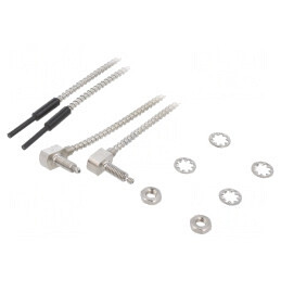 Senzor fibră optică emiţător-receptor 0-650mm | Electronic-mag.ro | Componente Electronice