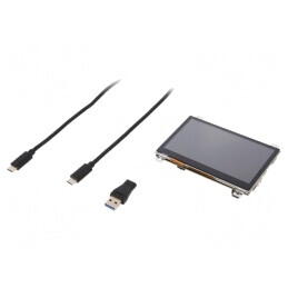 Ecran TFT 4,3" MikroBUS USB STM32F2 | Electronic-mag.ro | Componente Electronice