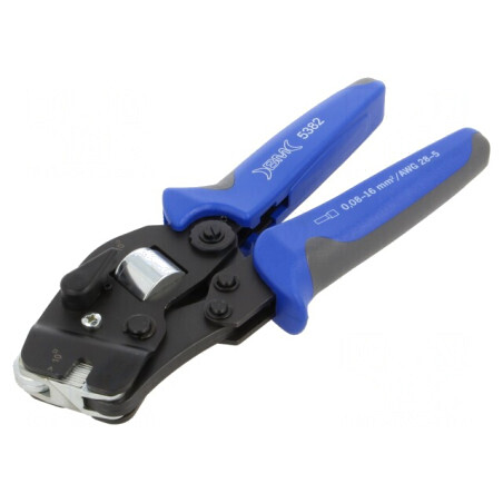 Unealtă de sertizare manșoane de cablu izolate 0,08-16mm² | Electronic-mag.ro | Componente Electronice