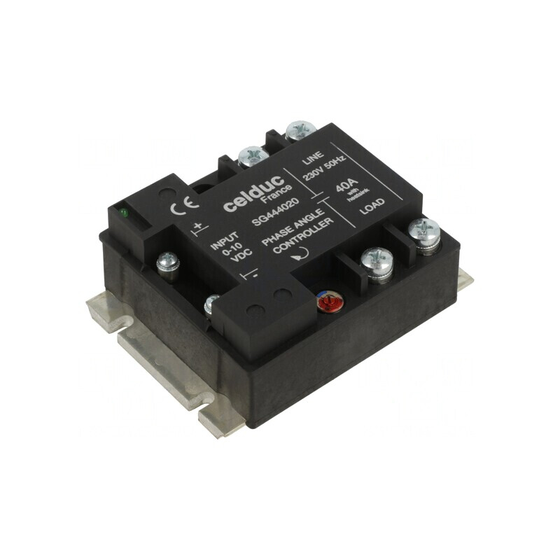 Releu Semiconductor 40A 1-Fazat 115-265VAC | Electronic-mag.ro | Componente Electronice