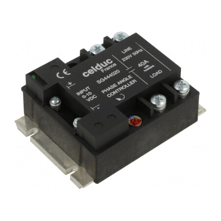 Releu Semiconductor 40A 1-Fazat 115-265VAC | Electronic-mag.ro | Componente Electronice