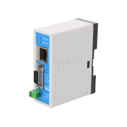 Convertor Ethernet la Serial pe șină DIN 8-32VDC