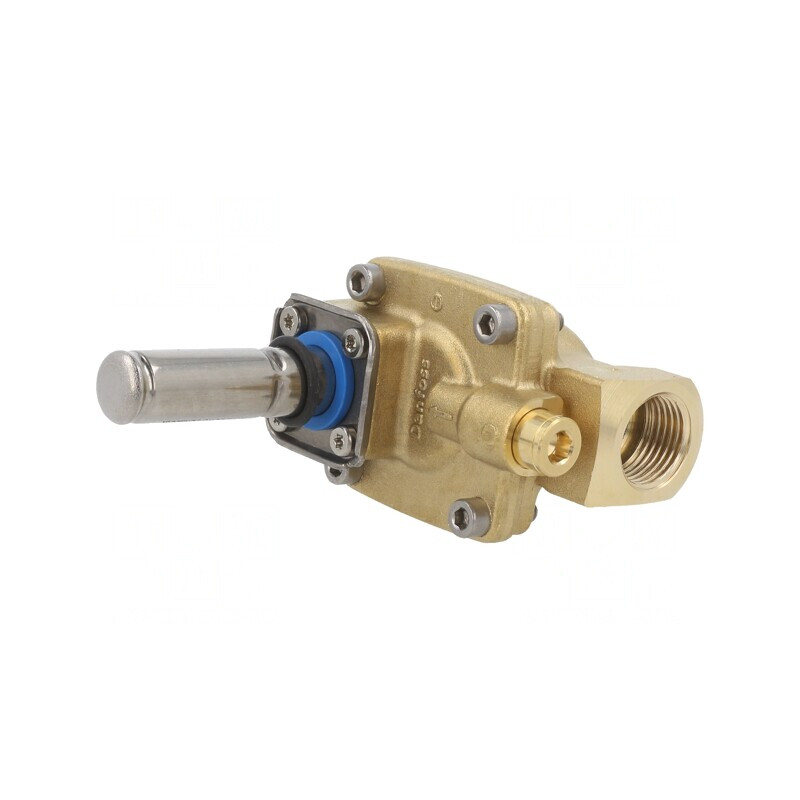Ventil electromagnetic G 1/2 alamă 2/2 NO NBR | Electronic-mag.ro | Componente Electronice