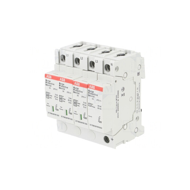 Limitator de Supratensiuni Tip 2 3P 20kA 275V | Electronic-mag.ro | Componente Electronice