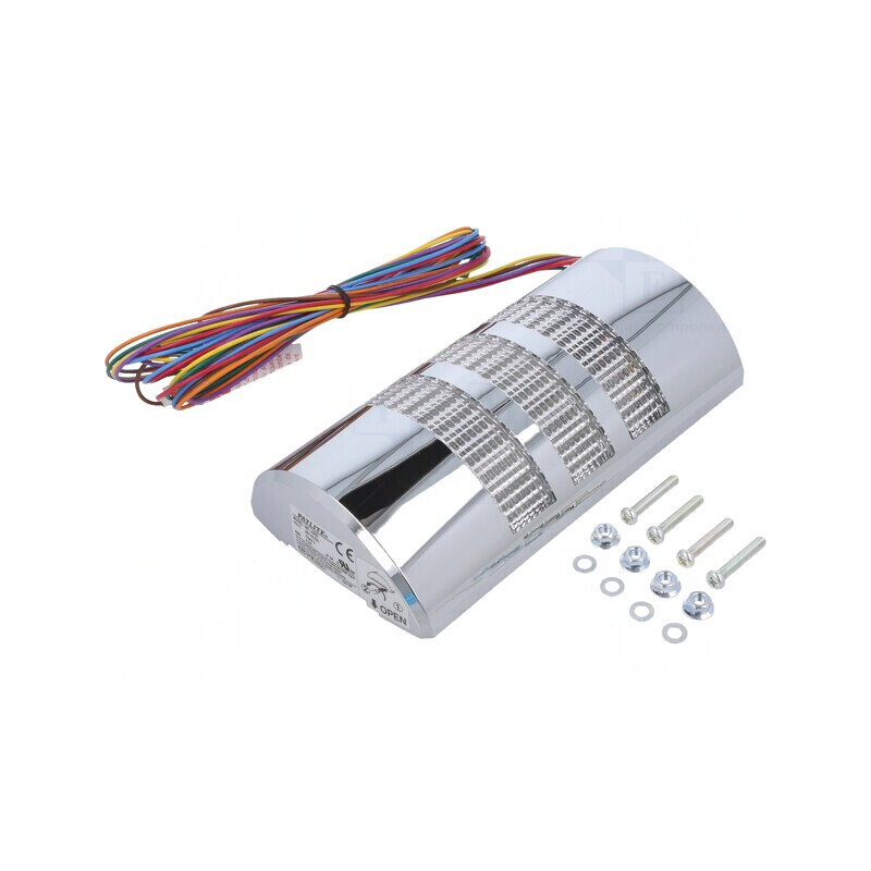 Coloană de Semnalizare LED Roșu/Ambră/Verde WE-302FB-RYG | Electronic-mag.ro | Componente Electronice