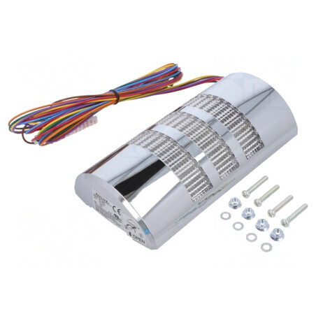 Coloană de Semnalizare LED Roșu/Ambră/Verde WE-302FB-RYG | Electronic-mag.ro | Componente Electronice