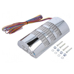 Coloană de Semnalizare LED Roșu/Ambră/Verde WE-302FB-RYG | Electronic-mag.ro | Componente Electronice