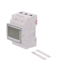 Contor Digital LCD 3-Fazat pentru Șină DIN | Electronic-mag.ro | Componente Electronice