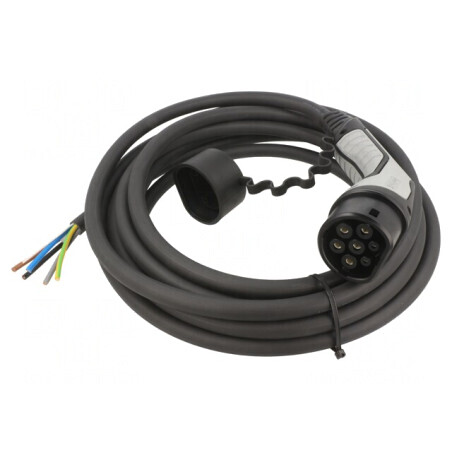 Cablu eMobility 480V 26,6kW Tip 2 7m 32A IP44 | Electronic-mag.ro | Componente Electronice